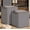 Small-100L, variant on 100L Zippered Storage Bag with Lid & Handles for Clothes - Large Capacity Non-woven Fabric Sorting Bag for Bedding & Garments, Reinforced Handles for Easy Carry, Collapsible to Save Space