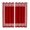 Red White Beige, variant on Kitchen Curtains 84 Inch Length 2 Panels, Dark Blue Greek Key Grommets Window Treatment Curtain, Geometric Greece Ancient Farmhouse Geo Thermal Curtains Drapes for Living Room/Bathroom