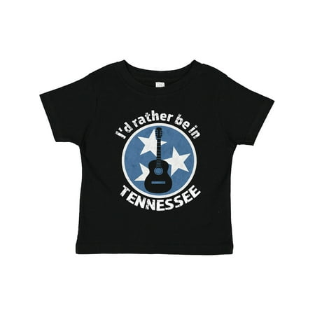 

Inktastic I d Rather Be in Tennessee Gift Toddler Boy or Toddler Girl T-Shirt