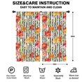thumbnail image 2 of Blackout Kids Curtains,Pioneer Flower Floral Print Pattern Childrens Insulated Curtains Set Of 2,Bedroom Essentials,Toddler Room Decor 42"x84", 2 of 5