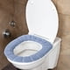 thumbnail image 3 of Cojín para asiento de inodoro de invierno, grueso, de punto, lavable, para uso doméstico, 3 of 5