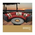 thumbnail image 1 of BARBADOS-04d-TERRACOTTA Barbados 4 Piece Outdoor Wicker Patio Furniture Set 04d, 1 of 2