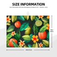thumbnail image 3 of XMXT Microfiber Dish Drying Mat, Realistic Fruit and Vegetable Illustration Dish Drying Pad Mats for Kitchen Counter Dishes Rack Pads, 18 x 24 inches, 3 of 8