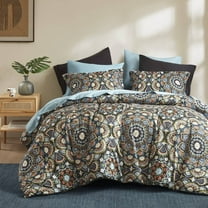 Regency Heights Twin Size Comforter Set, 6-Piece Bed in a Bag Twin, Black Bedding Comforter Set with Comforter, Flat Sheets, Fitted Sheets with Side Pockets