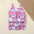 thumbnail image 6 of NAFUU Toddler Girls Floatation Swimsuit Baby Float Suit Swim Vest One Piece Bathing Suit Trendy Buoyancy Swimwear 18-24 Months, 6 of 6