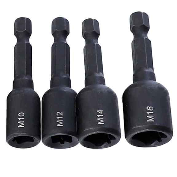 Fule M6-M14 Firmer Screw Tap Socket Adapter Holder Extension Bar 1/4 inch Hex Shank