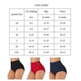 thumbnail image 2 of Womens High Waist Swim Bottom Sexy Full Coverage Bikini Shorts Mesh Stitching Swimming Athletic Trunks Swimwear Briefs, 2 of 5
