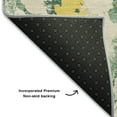 thumbnail image 3 of Addison Rugs Mayfield Washable Transitional Floral Green Runner Rug, 2'3" x 7'6", 3 of 5