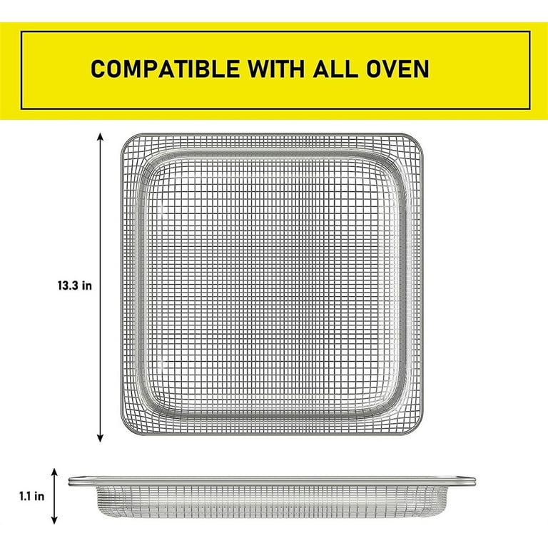 Air Fryer Oven Basket,Replacement Air Fry Basket for Ninja Foodi SP101 Air  Fryer Oven,Air Fryer Basket for Ninja Foodi SP100,SP101B1,SP101C