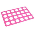 thumbnail image 1 of Outil Rond en Silicone pour Biscuits et Décoration pour Cuisine de Pâtisserie Bricolage - Pochoir Tapis en Chocolat au Fromage Antiadhésif Résistant pour Artisanat# start#s#Catégorie Moules Titre du Produit Tapis Rond en Silicone pour Chocolat, 1 of 4