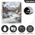 thumbnail image 5 of Yayeee Magnetic Dishwasher Cover for The Front Decoration Home Kitchen Machine Sticker Protector, River and Mountains, 5 of 6