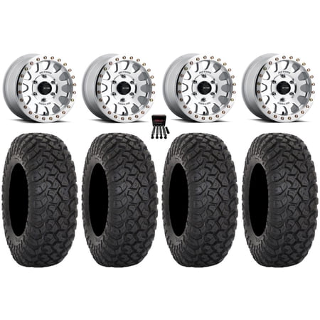 Method 401 Beadlock 15 Wheel Machined 32 RT320 Tires Can-Am Maverick R Method 401 Beadlock 15 Wheel Machined 32 RT320 Tires Can-Am Maverick R