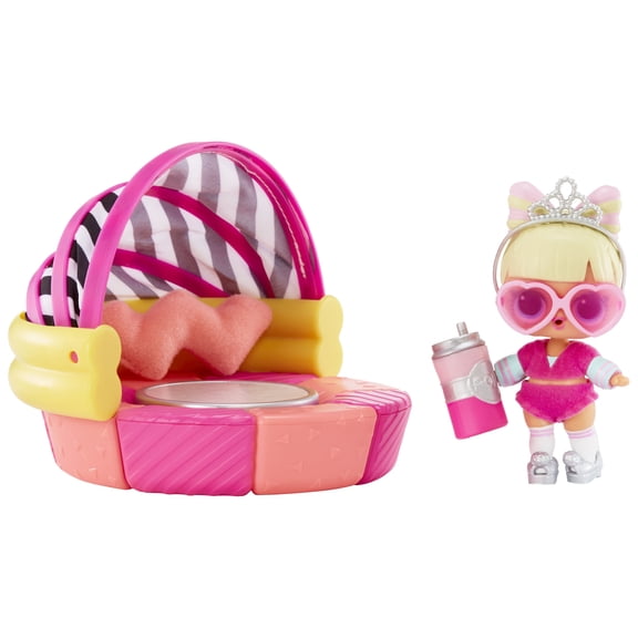 LOL Surprise OMG House of Surprises Daybed Playset With Suite Princess Collectible Doll and 8 Surprises – Great Gift for Kids Ages 4