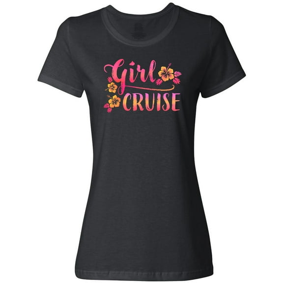 Inktastic Girl Cruise with flowers Women's T-Shirt