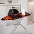 thumbnail image 2 of HELLHERO Easy Installation 15x54 Ironing Board Cover and Pad - Elastic Edge, Applicable Standard Size Iron Board Cover, Stain Resistant, Setup for Effortless Ironing Experience, Fire, 2 of 5