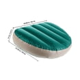 thumbnail image 2 of OUNONA Inflatable Kayak Seat Pad with Waterproof PVC Material Comfortable Support for Outdoor Camping and Fishing, 2 of 6