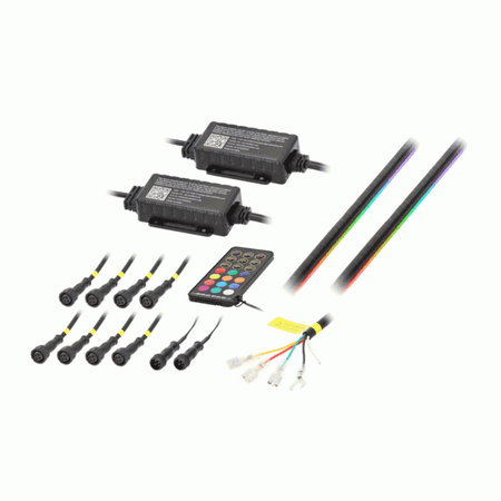Heise - Chasing LED Ambient Door Lighting Kit - Multi