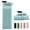 Blue, variant on KY Collapsible Water Bottle oz Foldable Water Bottle for Travel Sports Bottles with Triple Leak Proof Lightweight (Blue)