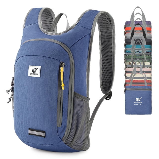 Mochila de Senderismo SKYSPER Pequeña Daypack 10L para Mujeres y Hombres