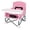 Pink, variant on AGUDAN Baby Portable Infant Travel Seat, Toddler Unisex Foldable Camping Chair with Removable Dining Tray, Pink