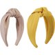 thumbnail image 1 of Diadema anudada para mujer, cómodas diademas de nudo superior para mujer, diadema linda, 1 of 5