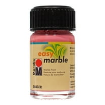 Craft County Marble Paint - 15mL Bottle of Paint for DIY Ceramic, Paper, and Glass - Add Water for an Easy Dip Dye Craft