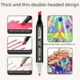 thumbnail image 1 of Mark pen suit alcohol oily double-headed Mark pen Mark pen Versatile Color Options, 1 of 3
