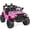Bubblegum Pink, variant on Best Choice Products 12V Kids Ride On Truck Car w/ Parent Remote Control, Spring Suspension, LED Lights - Black