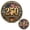 Style F, variant on Superior-Grade 250 Years of Greatness Commemorative Coin - Durable American Anniversary Coin for Collectors, Patriotic Displays, and Historical Gifting