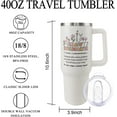 thumbnail image 4 of Chaos Coordinator Tumbler Teachers Tumbler Teacher Appreciation Gifts Funny Teacher Gifts Thank You Gifts For Teachers Chaos Coordinator Gifts For Women 40OZ Tumbler With Straw, 4 of 6