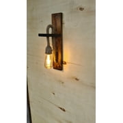 Lustro - Marty - Walnut Wall Lamp