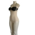 thumbnail image 2 of Colombian Fajas Front Zip and Hooks Women's Firm Compression Smooth Slimming Silhouette Body Shaper Nude L, 2 of 9