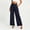 Black, variant on RKSTN Womens Dress Pants with Pockets Wide Leg High Waist Solid Color Sleek Pull on Office Casual Pants for Women (White ,XL)