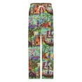 thumbnail image 4 of The ORIGINAL Enchanted Tiki Room Collage Women's Pajamas Pajama Pants Women's Sleepwear Lounge Sleep Bottoms Stretch with Pockets, 4 of 7