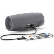 JBL Charge 4 Portable Waterproof Bluetooth Speaker, Gray