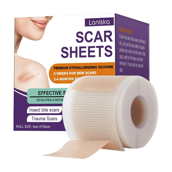 Silicone Skin Care Patches for Scar Reduction - Comfortable, Lightweight, and Effective