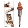 thumbnail image 2 of Hulusi Flute – Professional Handmade Bamboo – Chinese Ethnic Wind Instrument – Gourd-Style – Beginners, Performances & Gifts – Key of C, 2 of 7