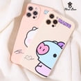 thumbnail image 3 of Caso del teléfono para iphone 12 13 moda BTS Bangtan Boys bt lindo de dibujos animados bebé 21 TATA KOYA RJ MANG CHIMMY SHOOKY caso Iphone 7 8 SE2020 7Plus 8plus X XS XR XSMax 11Pro max 12 Pro max 13, 3 of 4