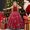 Red, variant on Kids Christmas Dresses for Girls Sleeveless Elegant Performance Pink Dress Girls Christmas Outfits for Girls Girl Outfits 6-7 Years