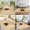 thumbnail image 4 of 3'x5' Area Rugs, Orange Halloween Indoor Outdoor Area Rug for Living Room Bedroom, Pumpkins Spooky Spiders Candy Polka Dot Washable Bathroom Rugs Kitchen Floor Carpet Mats Home Decor Aesthetic, 4 of 8