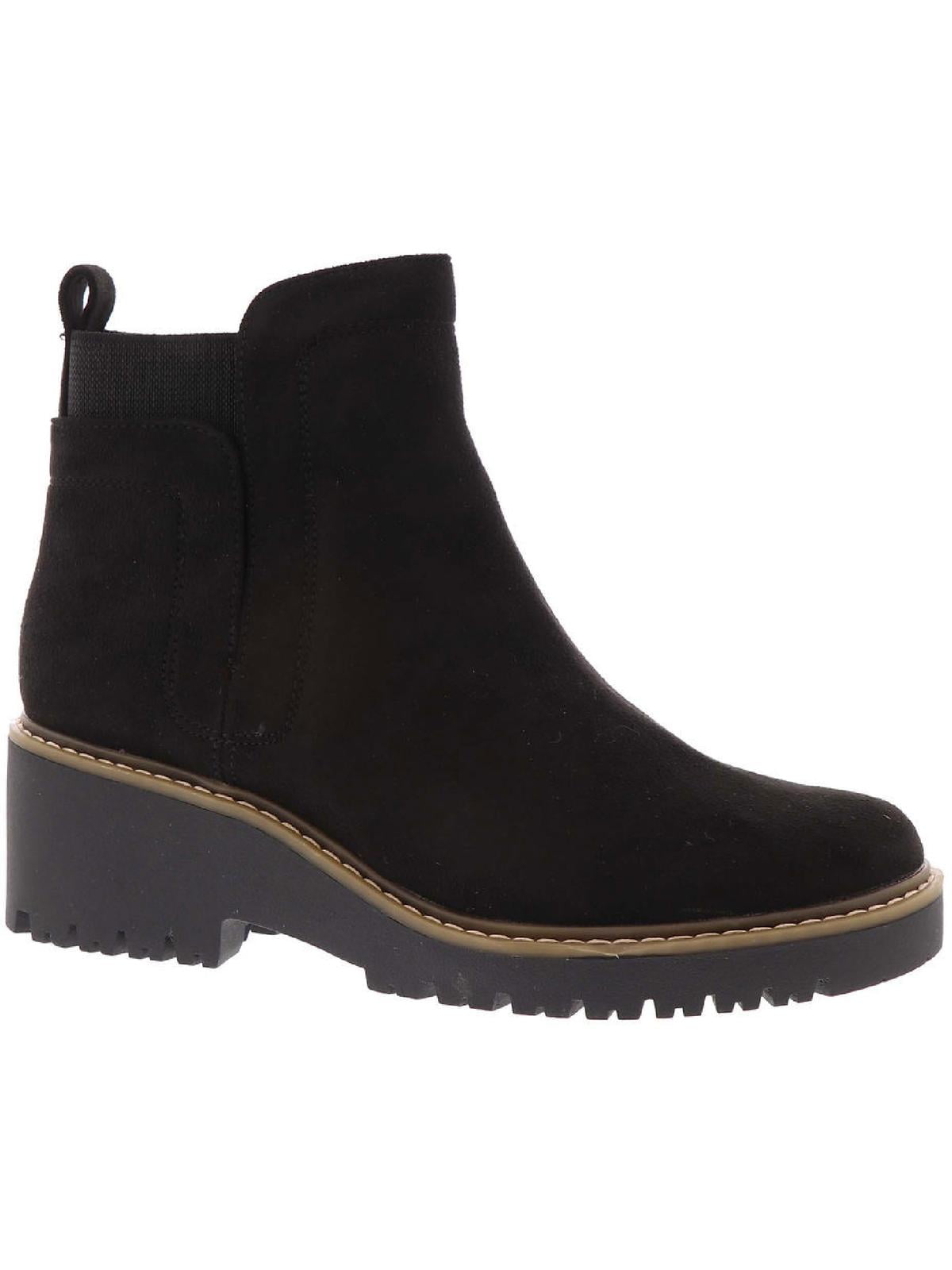 white mountain black suede boots