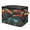 Multicolor 2, variant on ADECORIVY Morocco Vintage Clock Flower Storage Bin with Zipper Lid, Fabric Storage Baskets Boxes with Handles, Decorative Clothes Organizer Containers for Shelves, Wardrobe, Closet