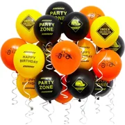 50pcs Construction Theme Latex Balloons Birthday Party Supplies and Decorations