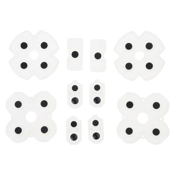Soft Rubber Replacement Silicone Conductive Adhesive Button Pad Keypads for Gamepad Accessory