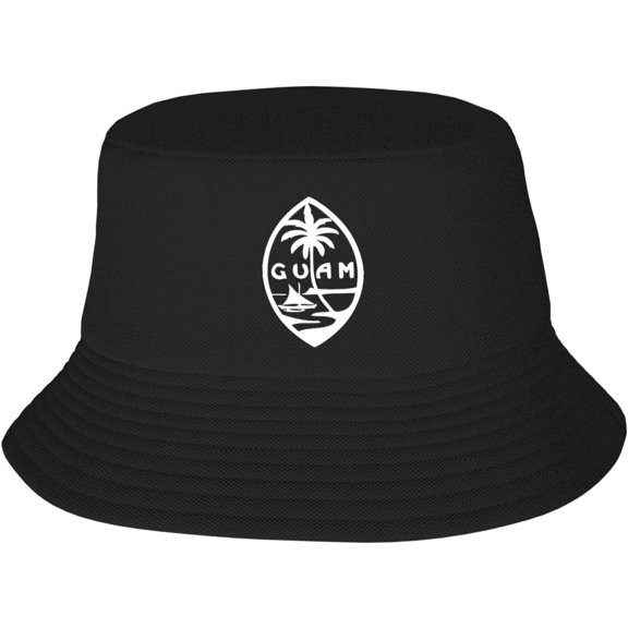 Guam Falg Unisex Bucket Hat Outdoor Beach Sun Hat