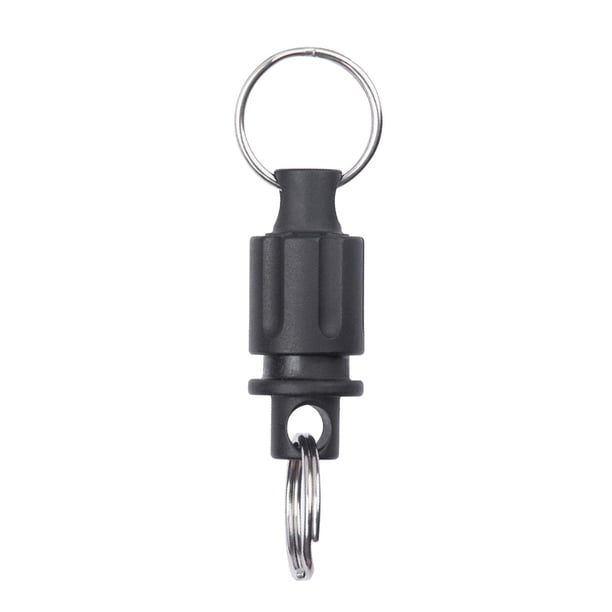 Llavero de titanio de liberación rápida, regalo para hombres y mujeres, ideal para picnics y actividades al aire libre. Negro