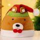 thumbnail image 4 of Sombrero de Navidad de dibujos animados, Bola de felpa elástica, muñeco de nieve, alce, Santa Claus, suministros de fiesta, 4 of 4