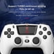 thumbnail image 4 of Controlador Inalámbrico Gamepad de Doble Vibración Compatible con Controlador P4 /p4 Slim/P4 Pro/Windows PC, 4 of 8