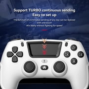 Wireless Controller Dual Vibration Gamepad Compatible With P4/P4 Slim/P4 Pro/Windows PC Controller