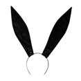 thumbnail image 2 of Aro para el pelo con orejas, diadema, diademas, accesorios para vestido, con Orejas de conejo para Pascua, Navidad, cumpleaños, , de orejas afiladas Macarena sombreros de cosplay, 2 of 8